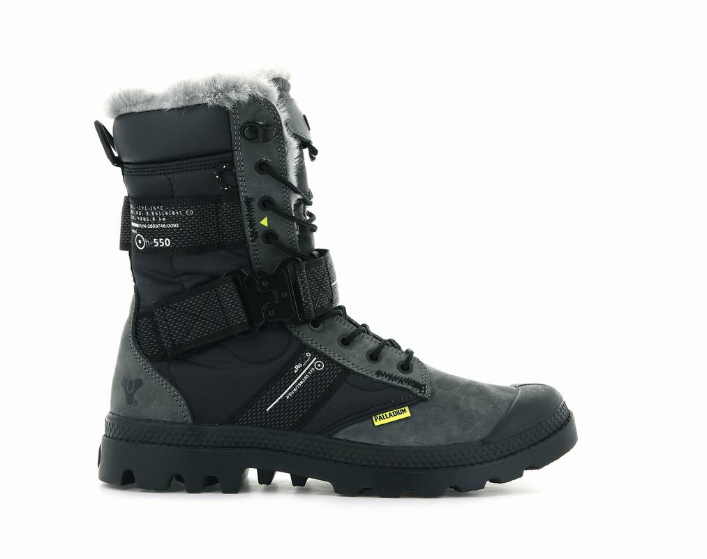 Palladium Pampa Europa Tactical Damen Stiefel Schwarz ||139546-DYH||